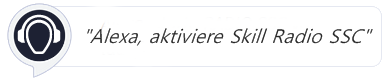 So kannst du Radio SSC aus dem Harz auf ALEXA hören.