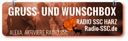 Hier können gern Radiowünsche und Grüße geschickt werden